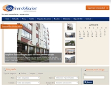 Tablet Screenshot of fiduinmobiliarios.com